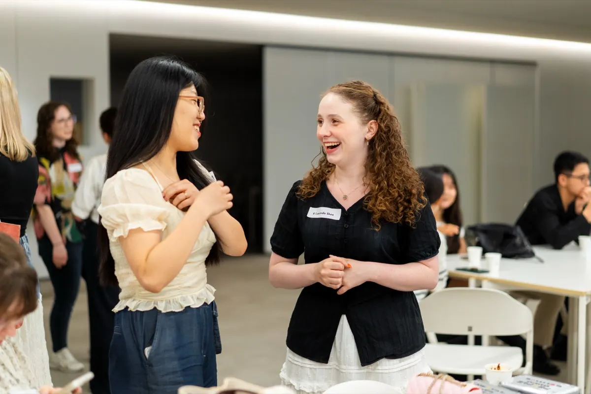 LELP participants in conversation